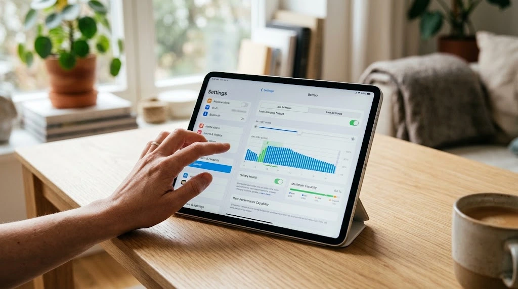 How to Check Battery Health on iPad